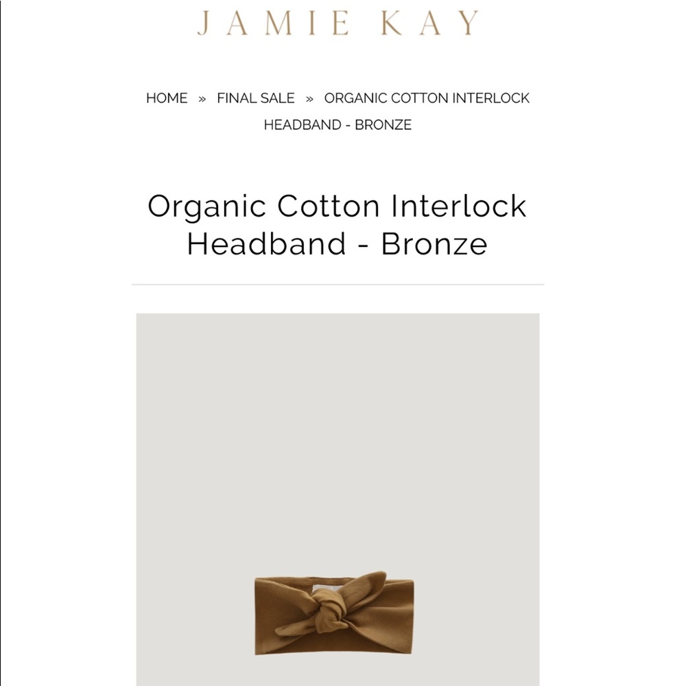 Jamie Kay headband